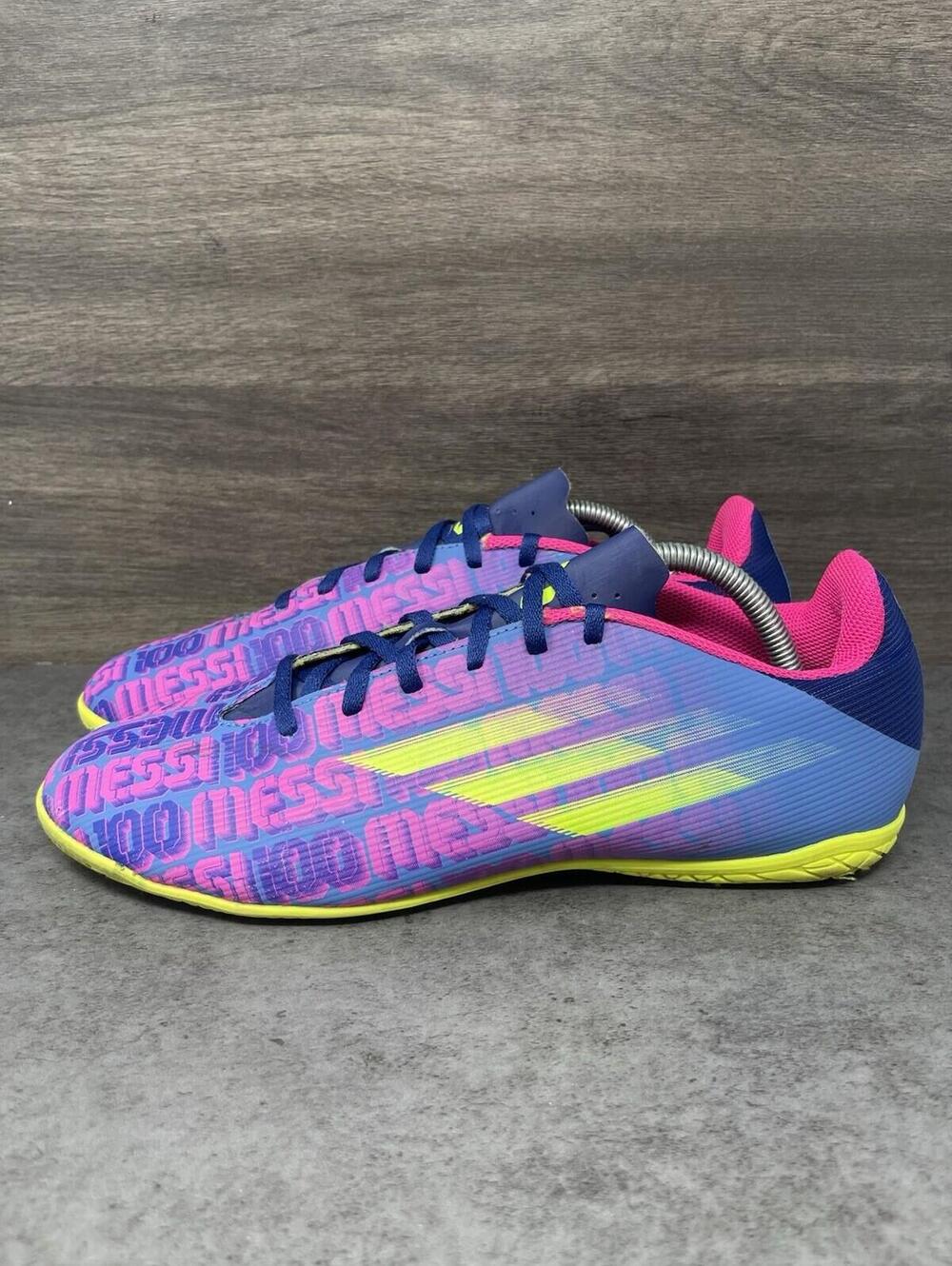 Adidas X Speedflow Messi 4 Soccer Shoes Mens Size 10.5 Purple Multicolor